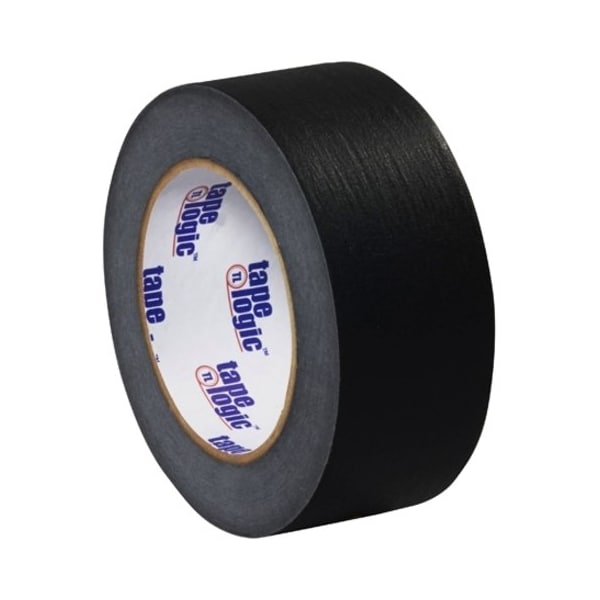 Tape Logic Masking Tape, 2x60 yd., Black, PK12, 2" W x 60 yds L, Black, 12 PK T93700312PKB - main
